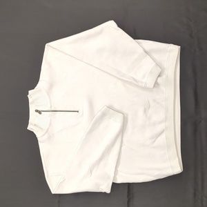 Tommy Bahama 1/4 Zip Sweater Heavier Weight Good Condition Size L Preowned